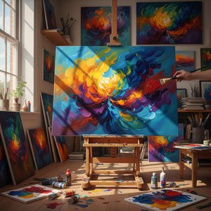 Chromatic Resonance: Exploring the Emotional Impact of Vibrant Color Palettes in Painting