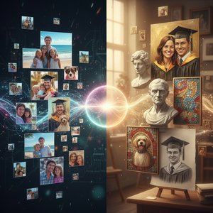 Proměňte Vaši Fotografii v Umělecké Dílo ve Stylu Anime: Osobní Interpretace a Digitální Restylizace