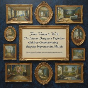 From Vision to Wall: The Interior Designer’s Definitive Guide to Commissioning Bespoke Large-Scale Murals