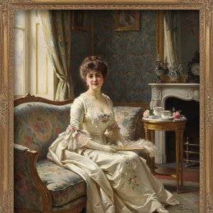 Alfred Stevens: Capturing Parisian Elegance & Fin-de-Siècle Intimacy