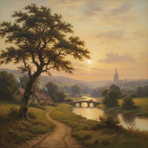 Albert Goodwin: Capturing Victorian Light & Atmosphere – A Study in Landscape Painting