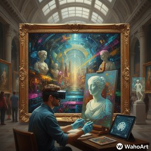 From Pixels to Masterpieces: Transform Your Digital Vision into Timeless Oil Paintings with Mus3ums