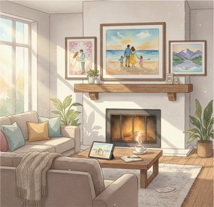 Van Digitale Herinnering tot Waterkleurige Sereniteit: De Transformatie van Foto's door AI-Gestuurde Kunst