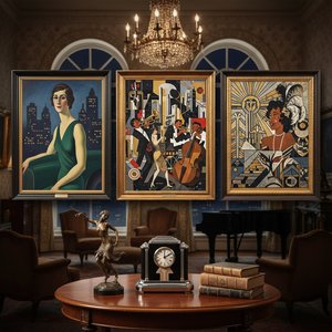 Roaring '20s Art: 10 Masterpieces of Jazz Age Style | WahooArt