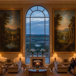 Curating Atmosphere: A Professional Guide to Selecting Romantic Landscape Paintings for Large-Scale Hospitality Interiors