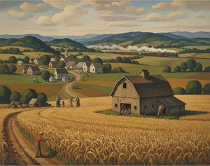 American Regionalism: Capturing the Soul of the Heartland through the Lens of Art History