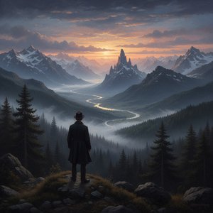 Caspar David Friedrich: Romanticism's Master of Landscape & the Sublimity of Inner Experience