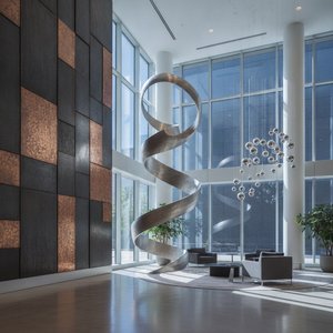 Metal Art for Commercial Spaces: A Procurement Guide to Durable & Modern Large-Scale Decor Solutions