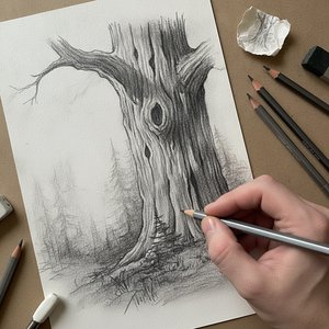 The Power of Graphite: Mastering Depth, Texture, and Detail in the Art of Pencil Drawing