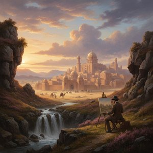 David Roberts: A Scottish Pioneer of Topographical Art & Orientalist Vision