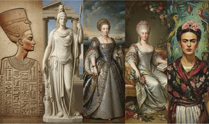 Portrayals of Power & Perception: A Historical Survey of Women in Art