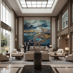 Corporate Services: Elevating Hospitality Design with Bespoke Art Solutions
