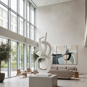 Minimalism Defined: A Procurement Guide to Integrating Modern Abstract Art into Large-Scale Hospitality Design
