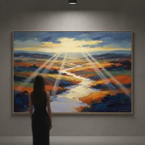 Stephen Chaplin: A Study in Light, Form & Emotional Space in Contemporary Landscape Painting