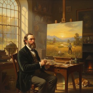 William Henry Hope: Illuminating American Genre Painting Through Luminosity & Narrative