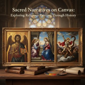 Sacred Narratives on Canvas: Exploring Religious Painting Through History