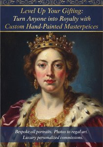 Level Up Your Gifting: Turn Anyone into Royalty with Custom Hand-Painted Masterpieces