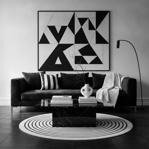 Monochrome Edge: The Ultimate Design Flex—Level Up Your Space with Bold Black & White Art