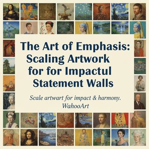 L'Art de l'Emphase : Optimiser la Mise à l'Échelle des Œuvres pour Créer des Murs d'Impact Visuel