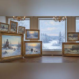 Top 10 Tablouri Celebre Îmbrățișate de Albul Zăpezii | Artă, Decor & Inspirație