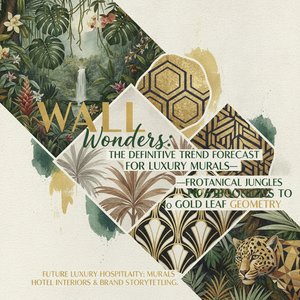 Transform Your Walls: Trending Mural Styles from Botanical Jungles to Gold Leaf Geometry
