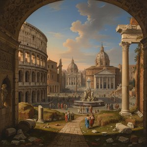 Giovanni Paolo Panini: Capturing Roman Grandeur – A Vedute Master's Legacy