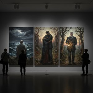 David Michael Hinnebusch: Exploring Narrative Depth & Emotional Resonance in Contemporary Figurative Art