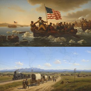 Emanuel Leutze: Identità Transatlantica e l'Iconografia del Progresso Americano