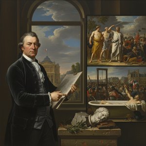 Jacques-Louis David: Neoklassizistische Ideale und der Geist einer Revolution – Leben, Werk und Vermächtnis eines Meistermalers