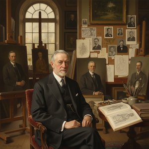 Sir William Rothenstein: A Life Dedicated to British Art & Modernism's Cultivation
