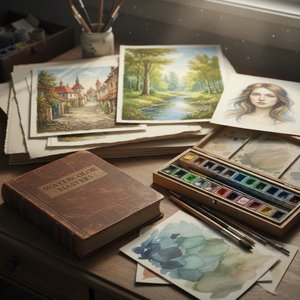 The Enduring Appeal of Watercolor: History, Techniques & Contemporary Practice