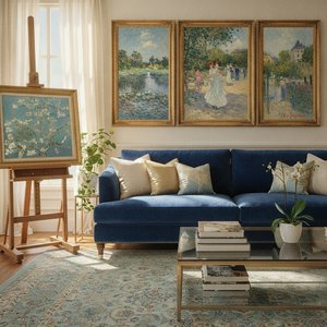 The Art of Living: Transforming Your Lounge with Timeless Impressionist Masterpieces