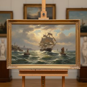 Henry Thomas Dawson: Navigating Light, Sea & Sentiment in Victorian Marine Painting