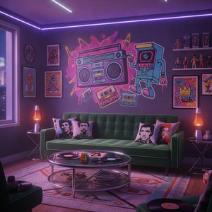 Retro Vibes Only: How to Level Up Your Space with Nostalgic Pop & Street Art