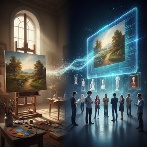 L'Écho de la Maîtrise : Reproduction Artistique et Patrimoine Visuel à l'Ère Numérique