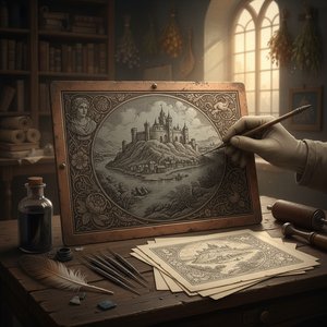 The Intricate World of Etching: A Historical Survey of Technique, Aesthetic Evolution, and Enduring Artistic Impact