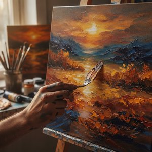 Beyond the Image: Why Hand-Painted Oil Texture Defines True Artistry and Timeless Luxury