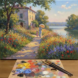 Capturing Light and Life: The Soul of Impressionistic Realism and the Mastery of Color