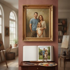 Mus3ums.com F.A.Q.: The Art of Commissioning Timeless Custom Family Oil Portraits from Your Private Archives