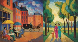 August Macke: Expressionist Visions of Harmony & Modern Life