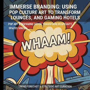 The New Aesthetic Frontier: Leveraging Pop Culture Art to Redefine Luxury in Cafés, Lounges, and Gaming Hotels