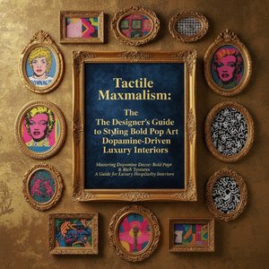Tactile Maximalism: A Designer's Guide to Styling Bold Pop Art for Dopamine Decor Interiors