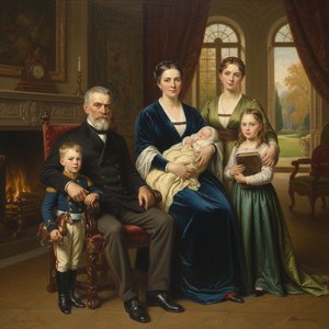 Familiens Ansigt i Tidløs Kunst: Portrætkunst som Arv og Emotionel Værdi