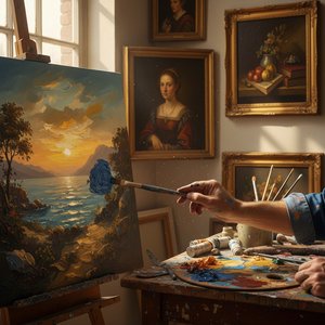 The Soul of the Canvas: Why Hand-Painted Masterpieces Outshine Digital Prints in Luxury Interiors