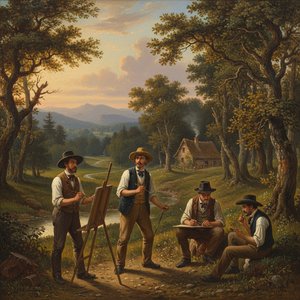 The Barbizon School: Pioneering Realism & the Pastoral Vision in 19th-Century French Painting