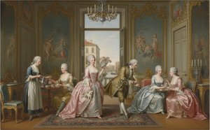 Pietro Longhi's Venetian Scenes: A Study of Rococo Society & Domestic Life