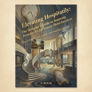 Elevating Hospitality: The Designer's Guide to Sourcing Bespoke Art for Luxury Hotel Interiors