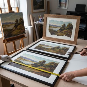Maintaining Artistic Integrity: Preset vs. Custom Sizing for Art Reproductions