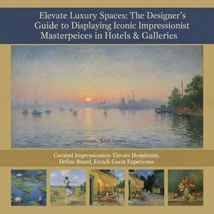 Elevate Luxury Spaces: The Designer's Guide to Displaying Iconic Impressionist Masterpieces in Hotels & Galleries