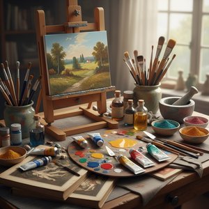 Mus3ums.com F.A.Q.: Tehnici și Materiale în Pictura Uleiului Realizată Manual – Autenticitate Artistică & Durabilitate pentru Colecționari Exigenți